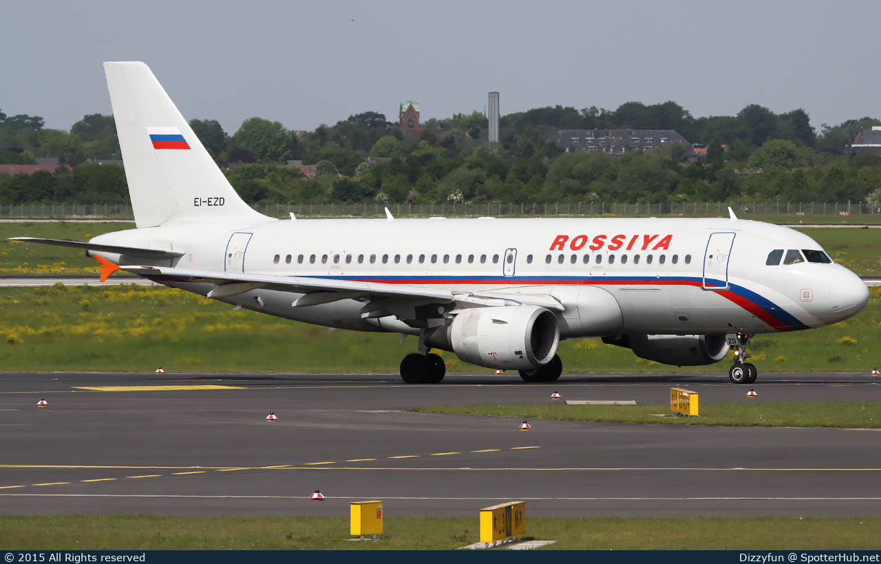 Photo of EI-EZD - Airbus A319-112 operated by Rossiya Airlines