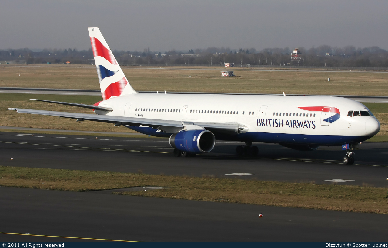 Photo of G-BNWB - Boeing 767-336(ER) operated by British Airways