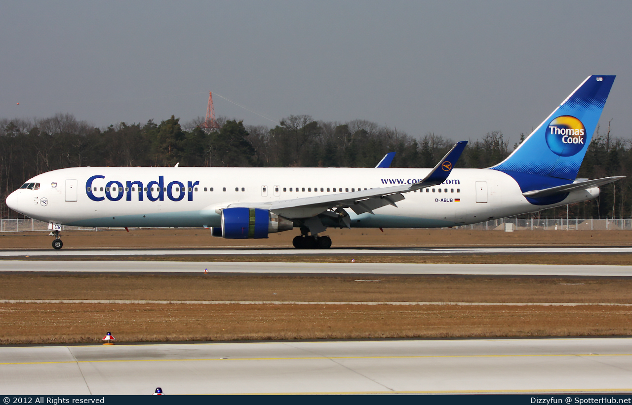 Photo of D-ABUB - Boeing 767-330(ER) operated by Condor