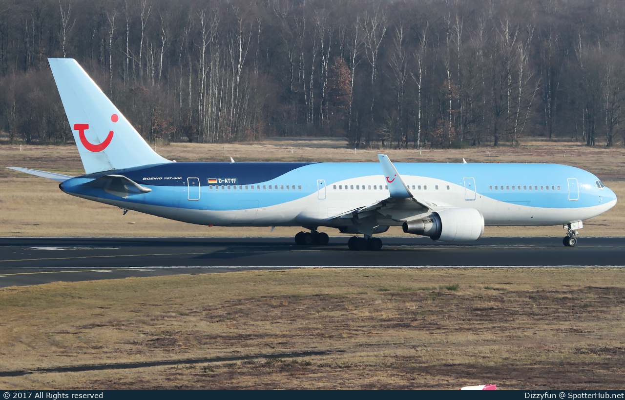 Photo of D-ATYF - Boeing 767-304(ER) operated by TUIfly
