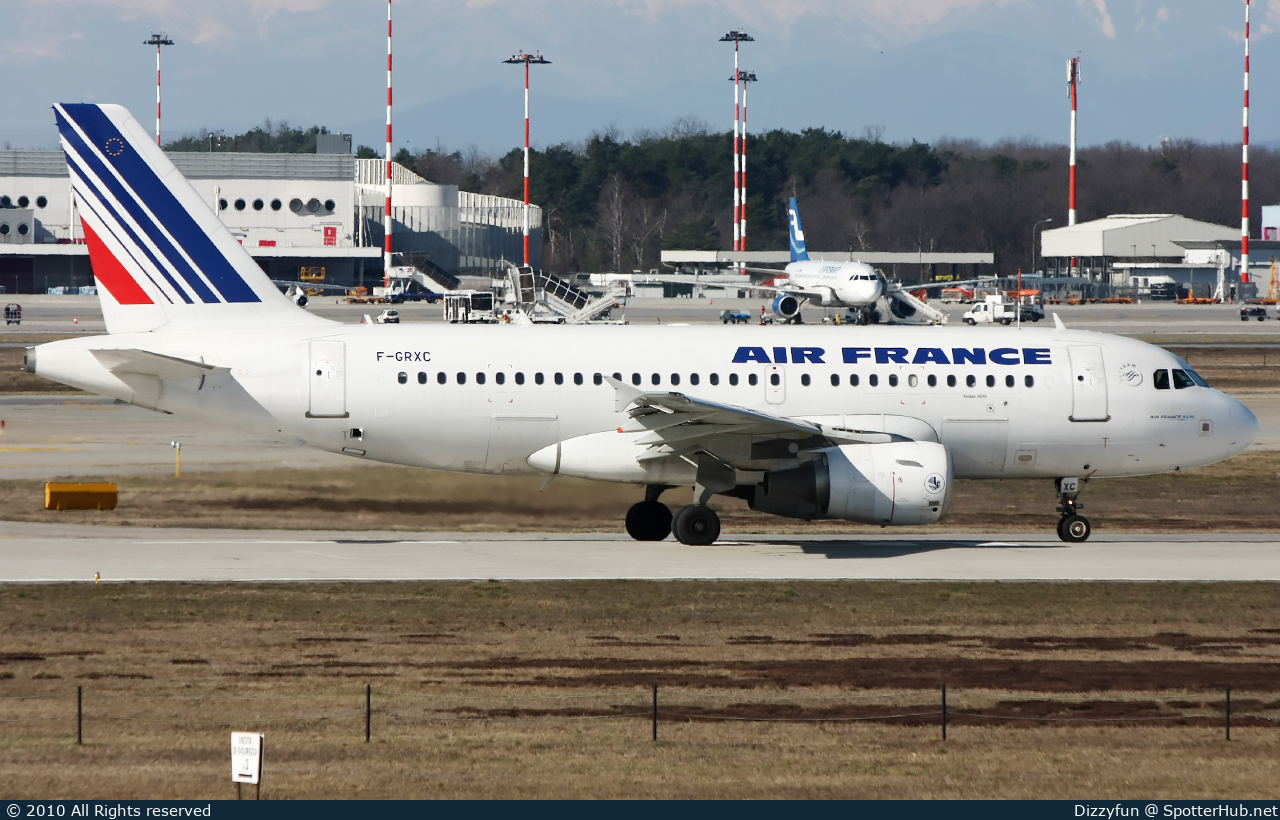 Photo of F-GRXC - Airbus A319-111 operated by Air France