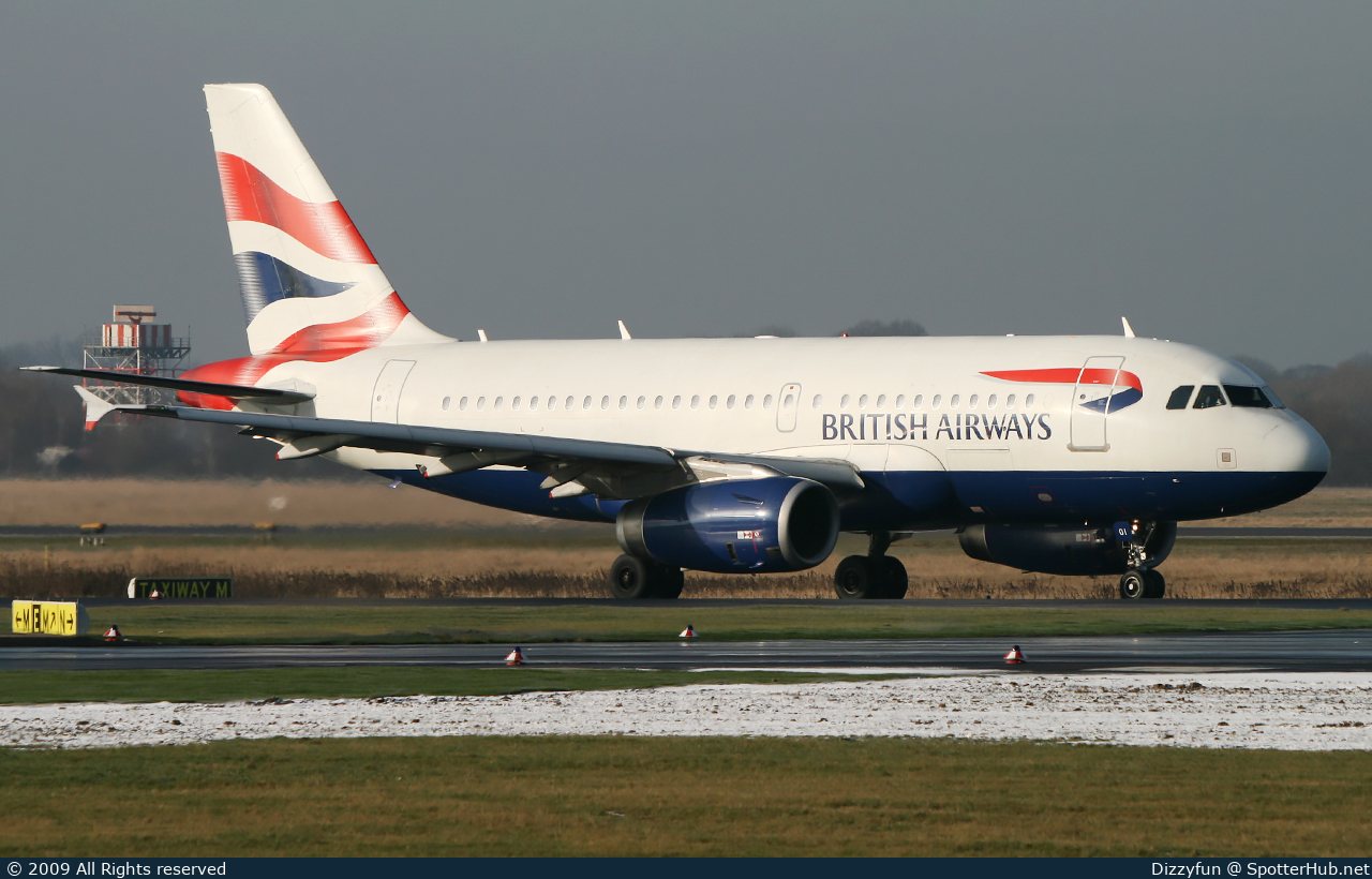 Photo of G-EUOI - Airbus A319-131 operated by British Airways