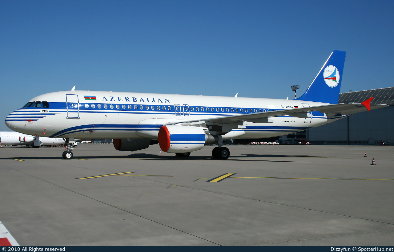 Photo of D-ABDH - Airbus A320-214 operated by Azerbaijan Airlines