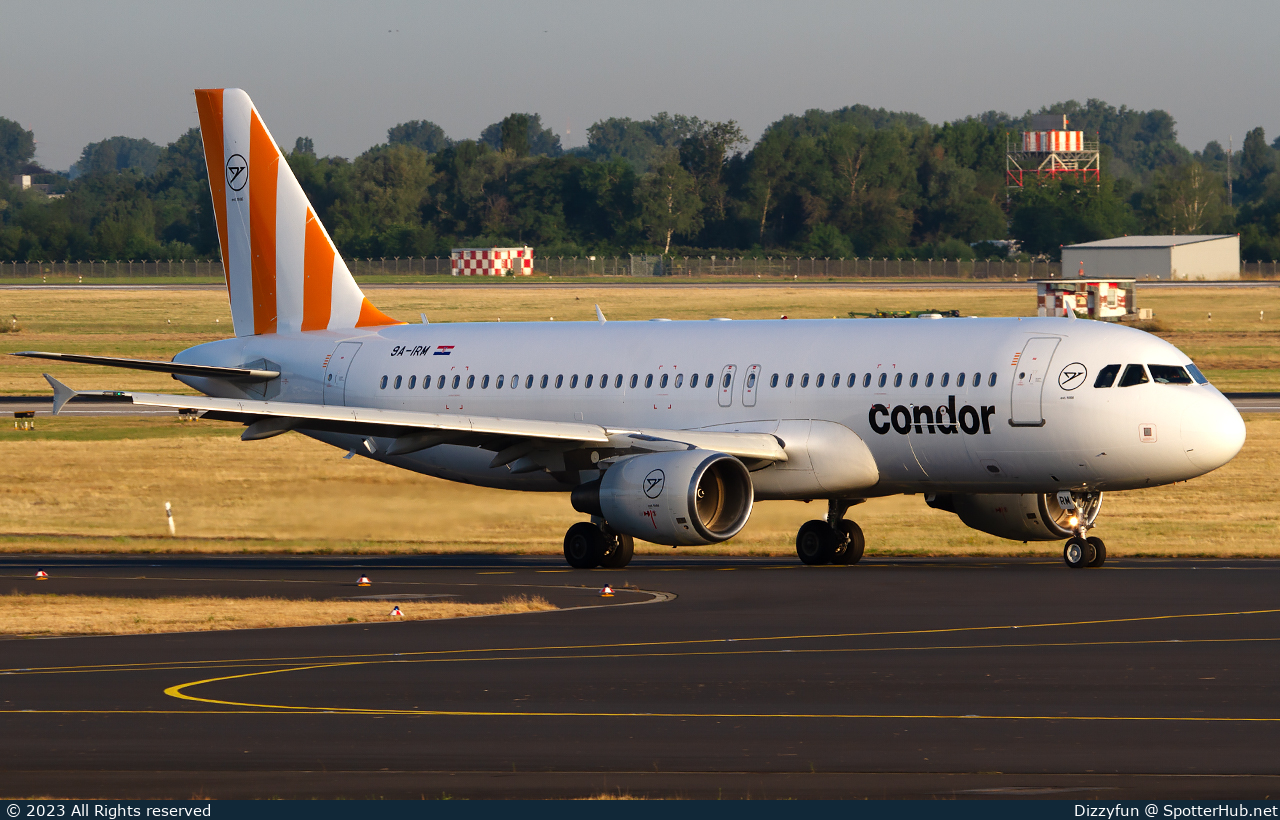 Photo of 9A-IRM - Airbus A320-214 operated by Condor (opb Fly Air41 Airways)