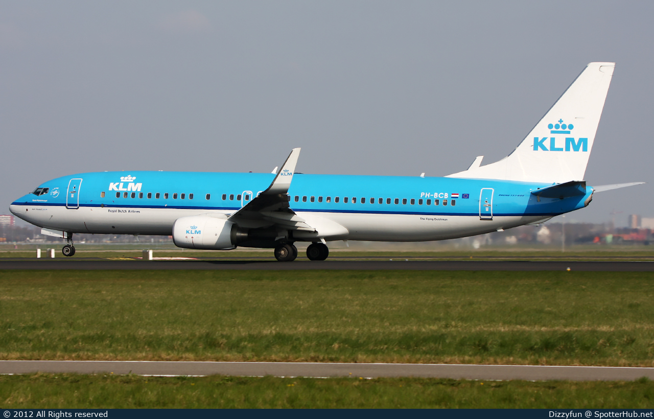 Photo of PH-BCB - Boeing 737-8K2 operated by KLM Royal Dutch Airlines