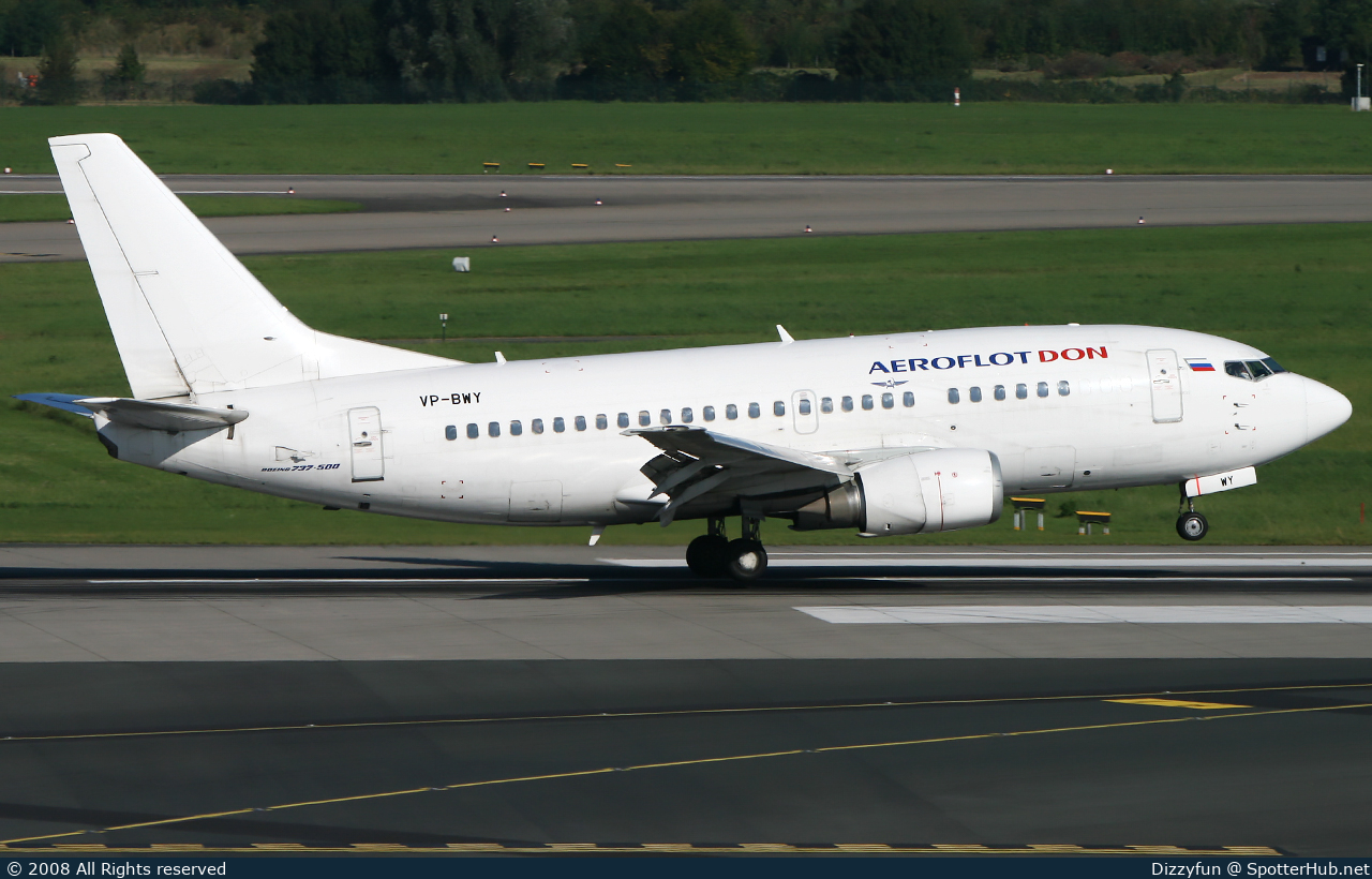 Photo of VP-BWY - Boeing 737-528 operated by Aeroflot-Don