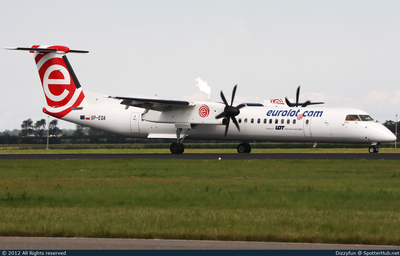 Photo of SP-EQA - Bombardier DHC-8-402 Dash 8 Q400 operated by euroLOT
