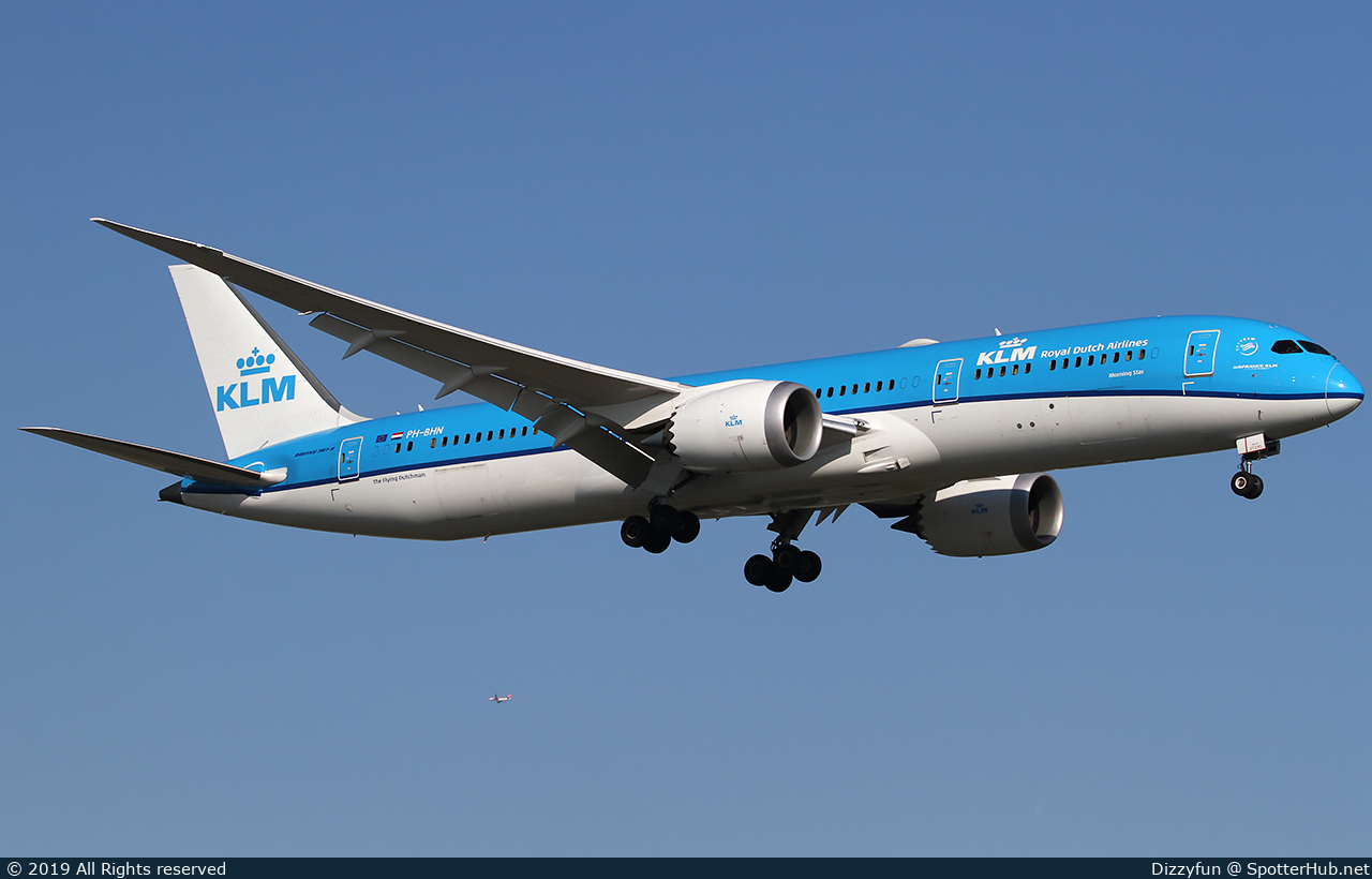 Photo of PH-BHN - Boeing 787-9 Dreamliner operated by KLM Royal Dutch Airlines
