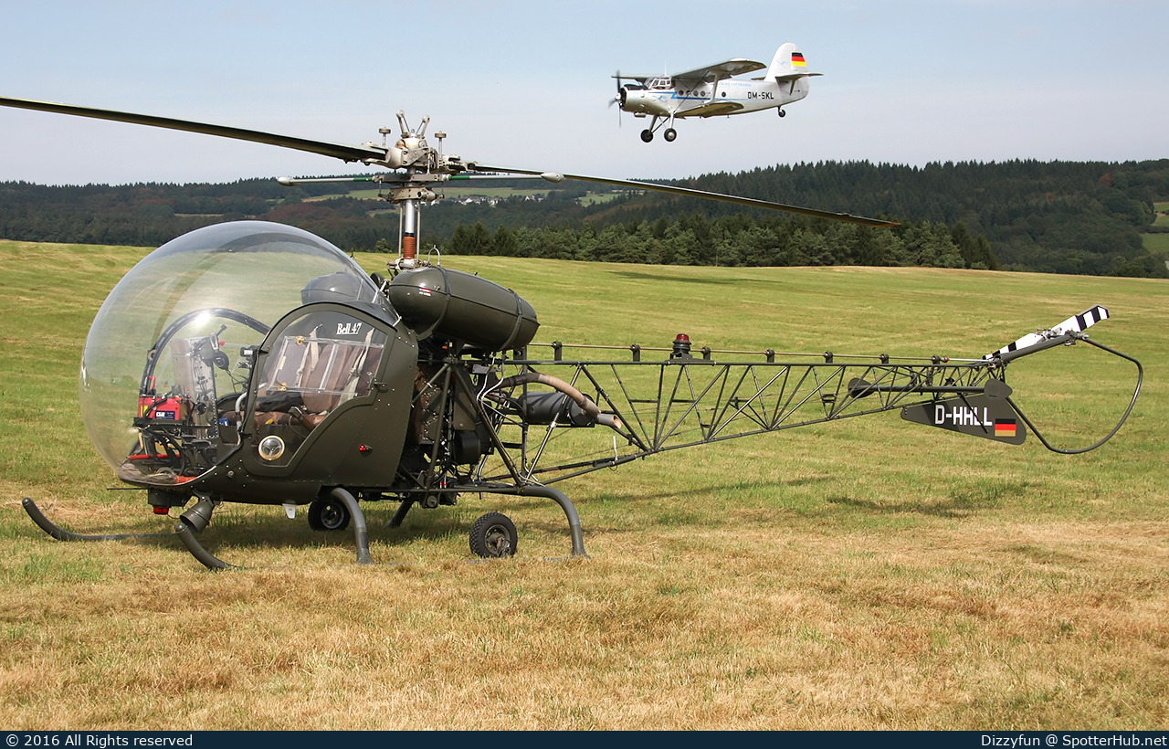 Photo of D-HHLL - Agusta-Bell 47G-2A-1 operated by Private