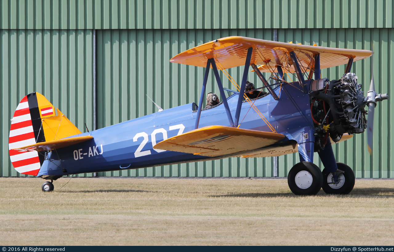 Photo of OE-AKJ - Boeing PT-13D Kaydet operated by Private