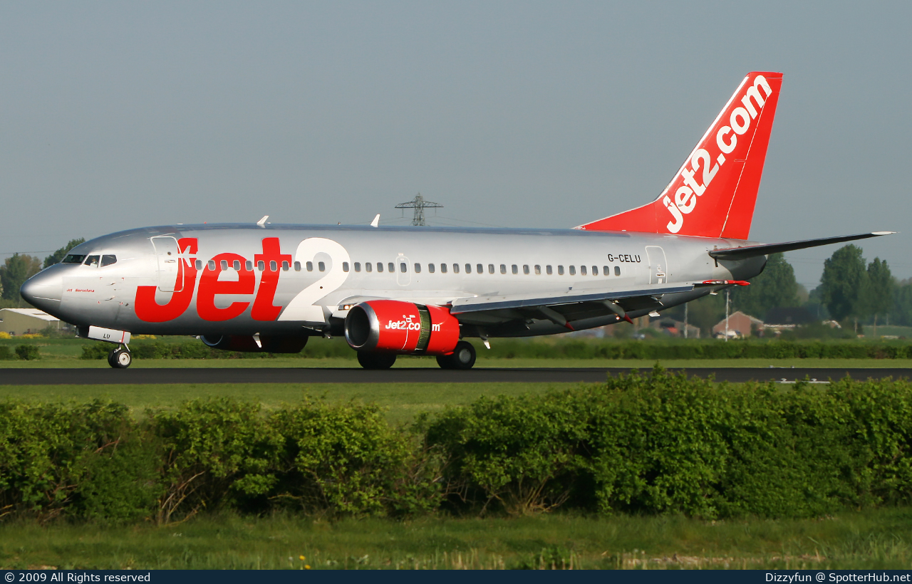 Photo of G-CELU - Boeing 737-377 operated by Jet2
