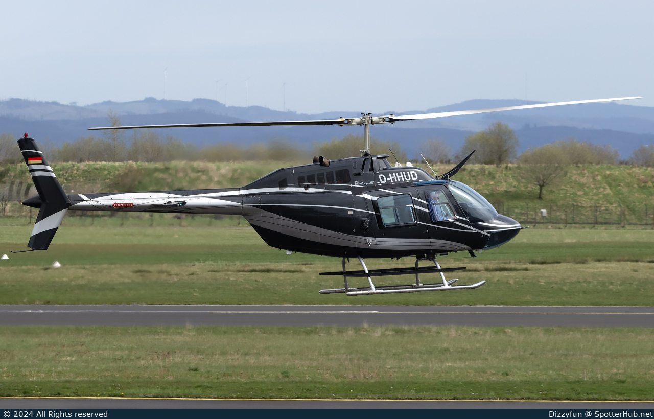 Photo of D-HHUD - Bell 206B JetRanger III operated by kayfly