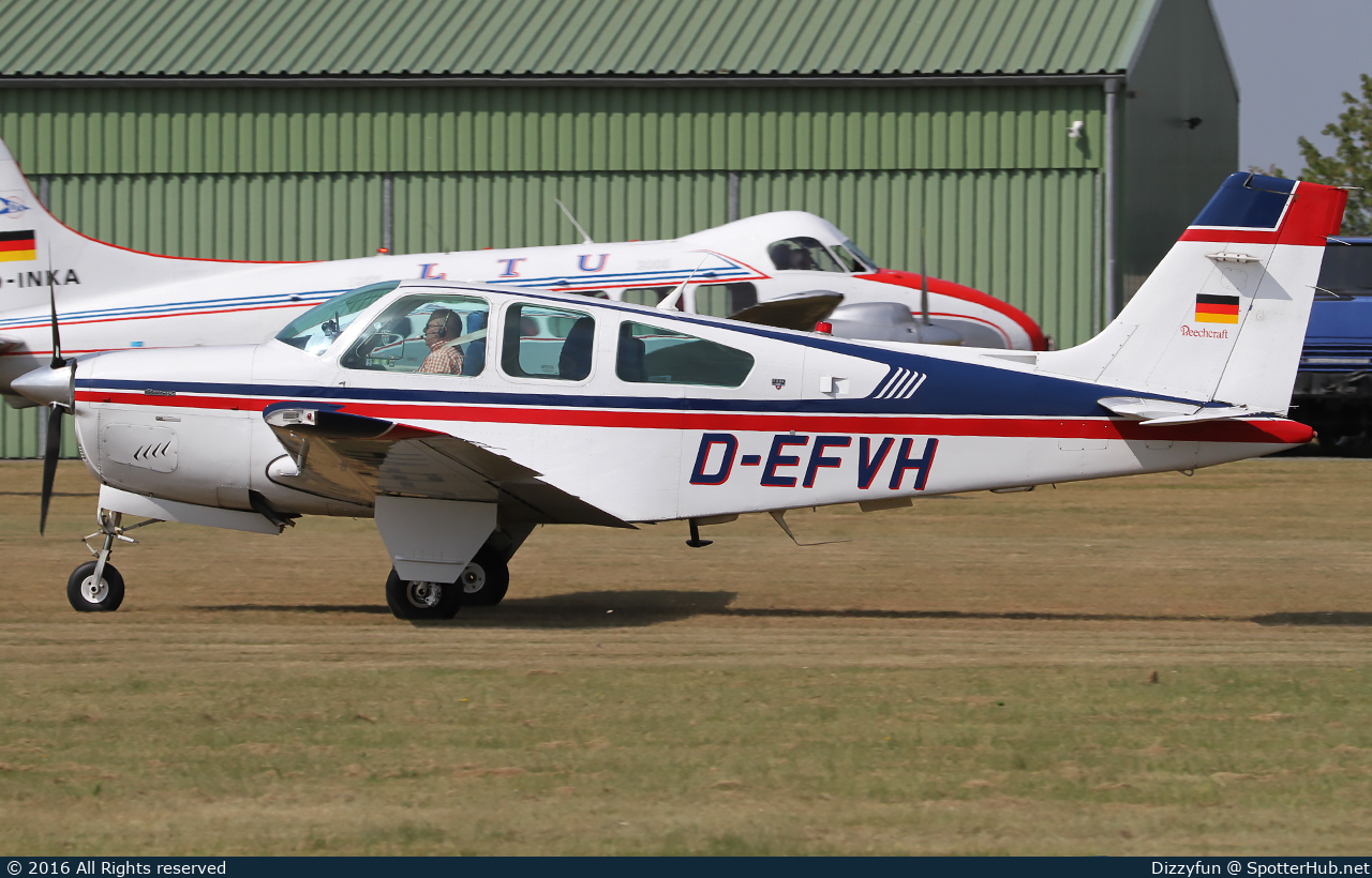 Photo of D-EFVH - Beechcraft F33A Bonanza operated by Private