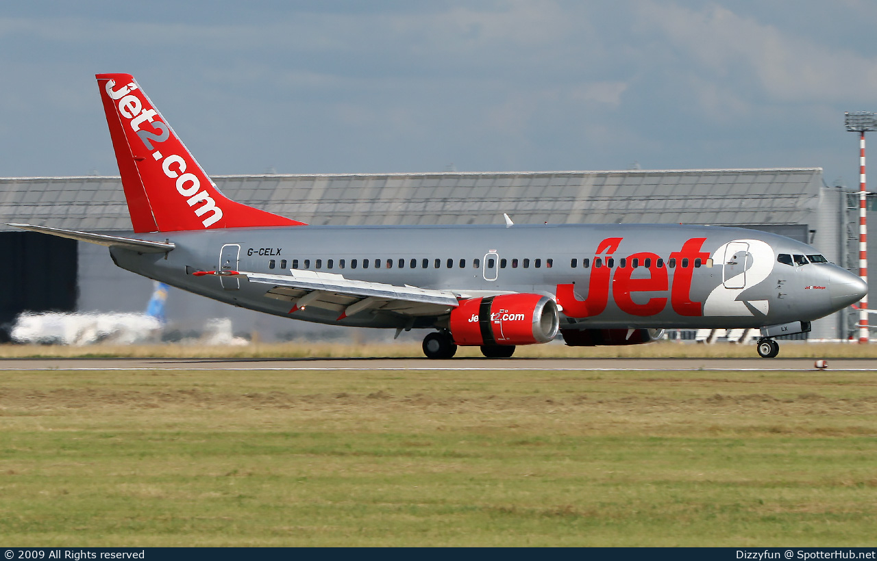 Photo of G-CELX - Boeing 737-377(BDQC) operated by Jet2