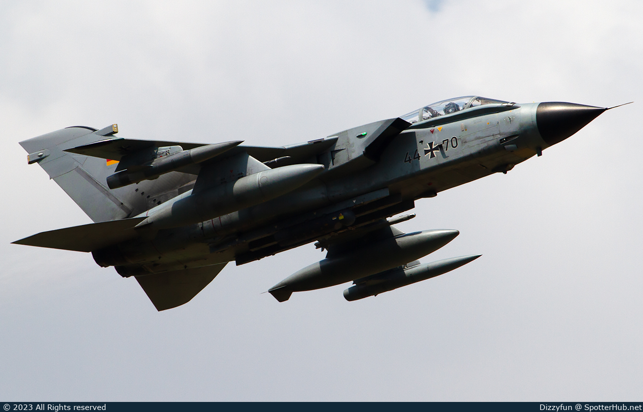 Photo of 44+70 - Panavia Tornado IDS operated by German Air Force