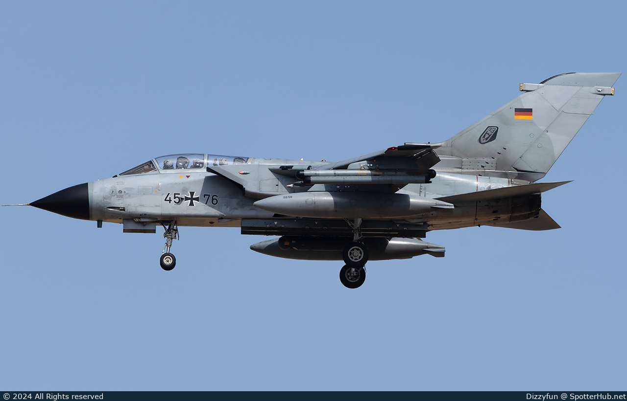 Photo of 45+76 - Panavia Tornado IDS operated by German Air Force