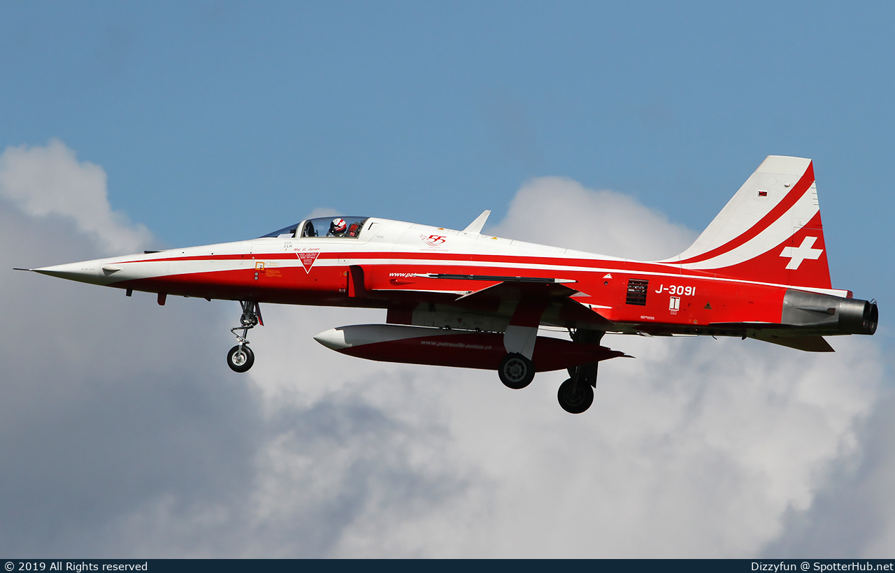 Photo of J-3091 - Northrop F-5E Tiger II operated by Swiss Air Force