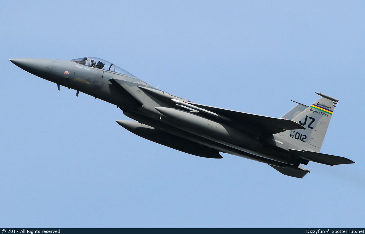 Photo of 83-0012 - McDonnell Douglas F-15C Eagle operated by US Air Force