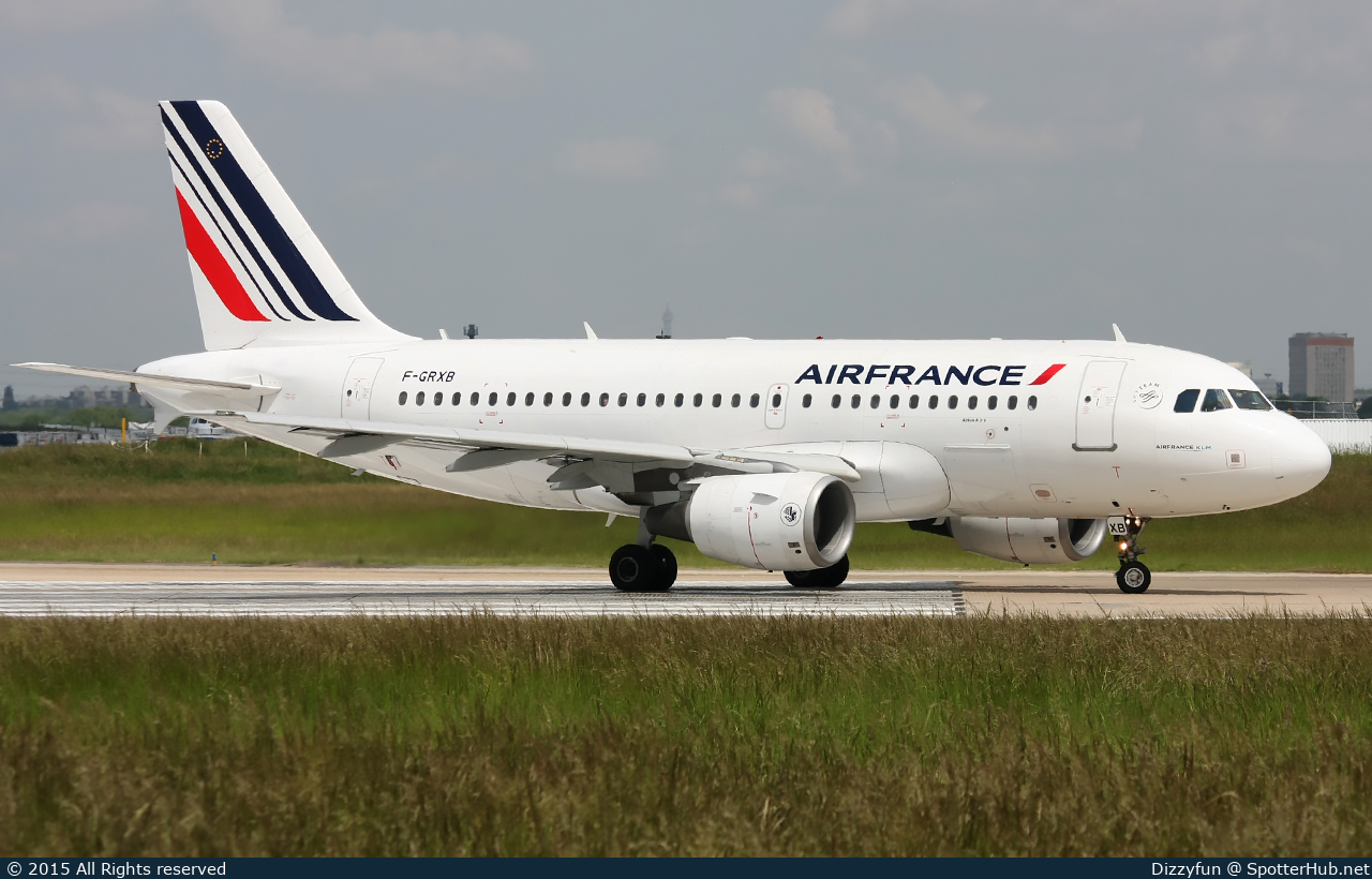 Photo of F-GRXB - Airbus A319-111 operated by Air France