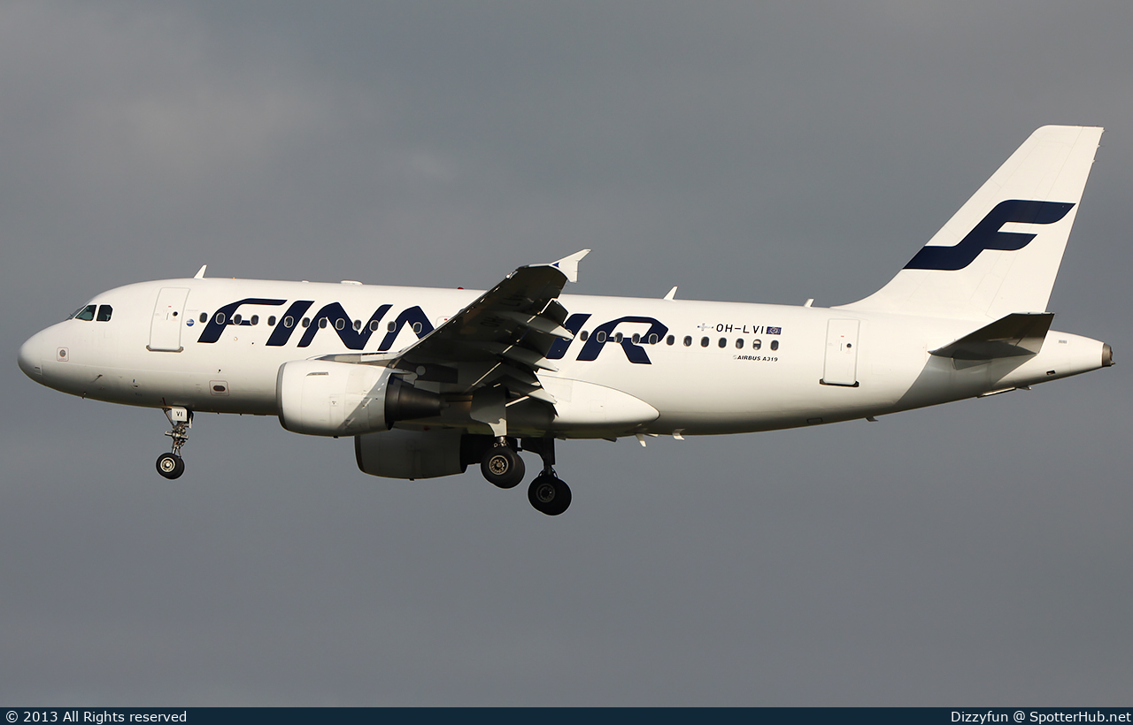 Photo of OH-LVI - Airbus A319-112 operated by Finnair