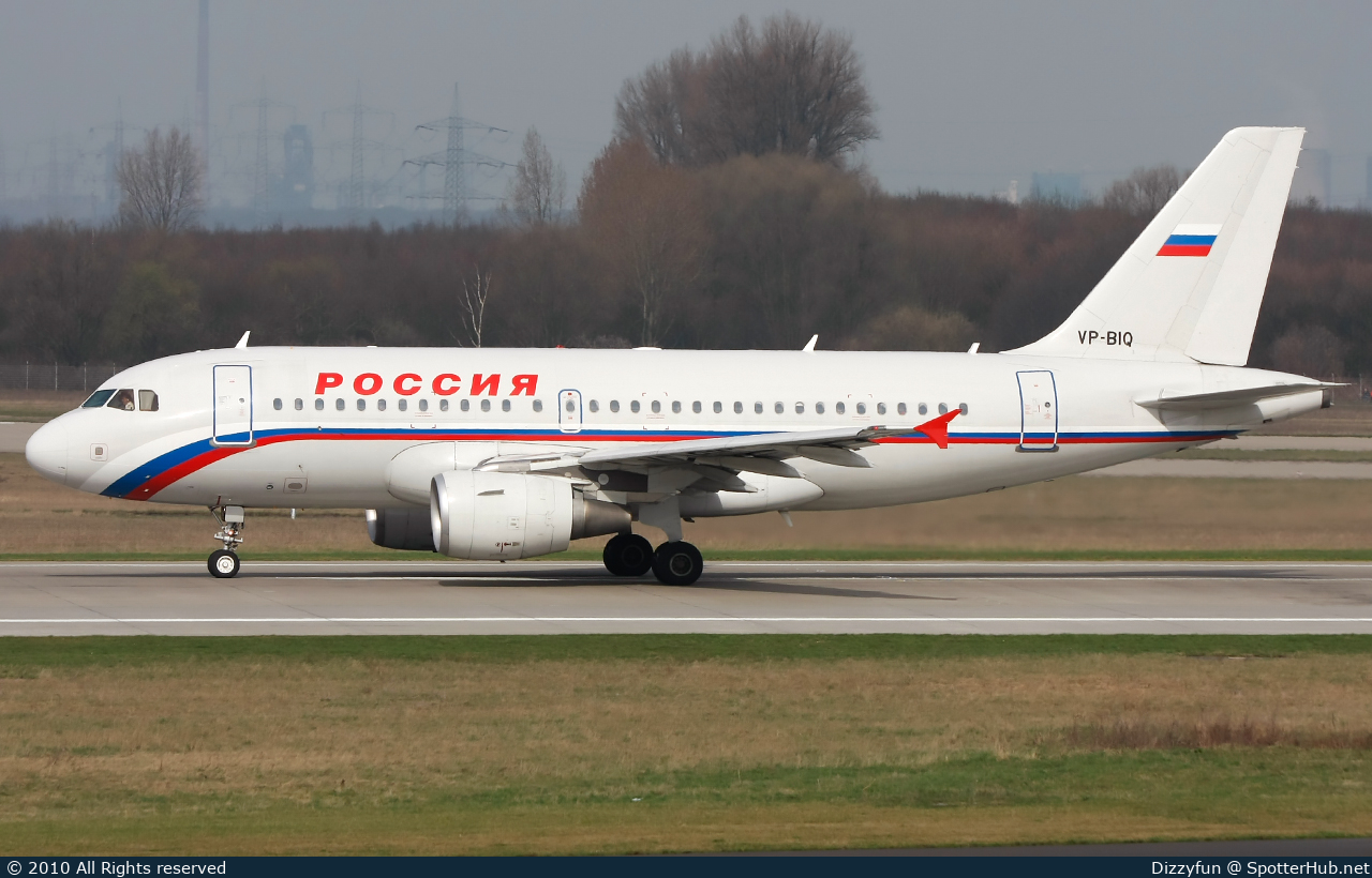 Photo of VP-BIQ - Airbus A319-111 operated by Rossiya Airlines