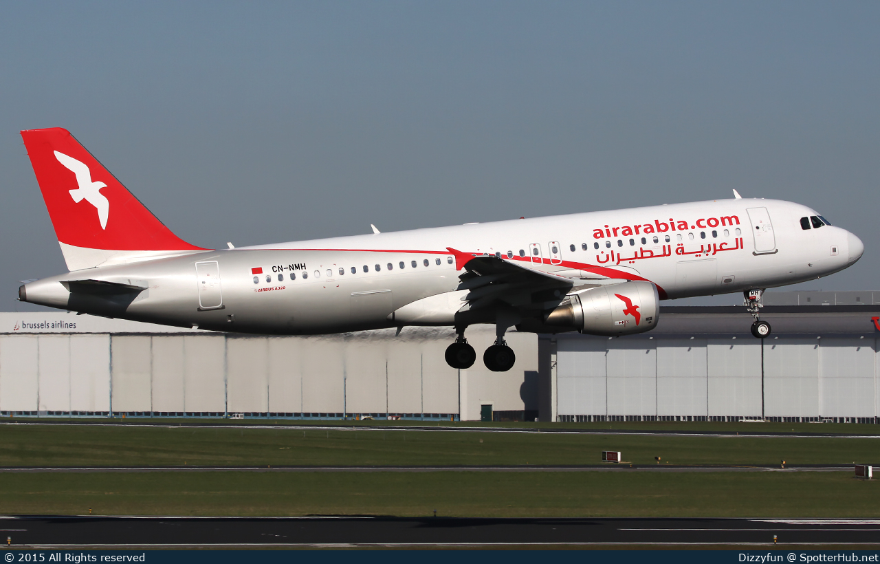 Photo of CN-NMH - Airbus A320-214 operated by Air Arabia Maroc