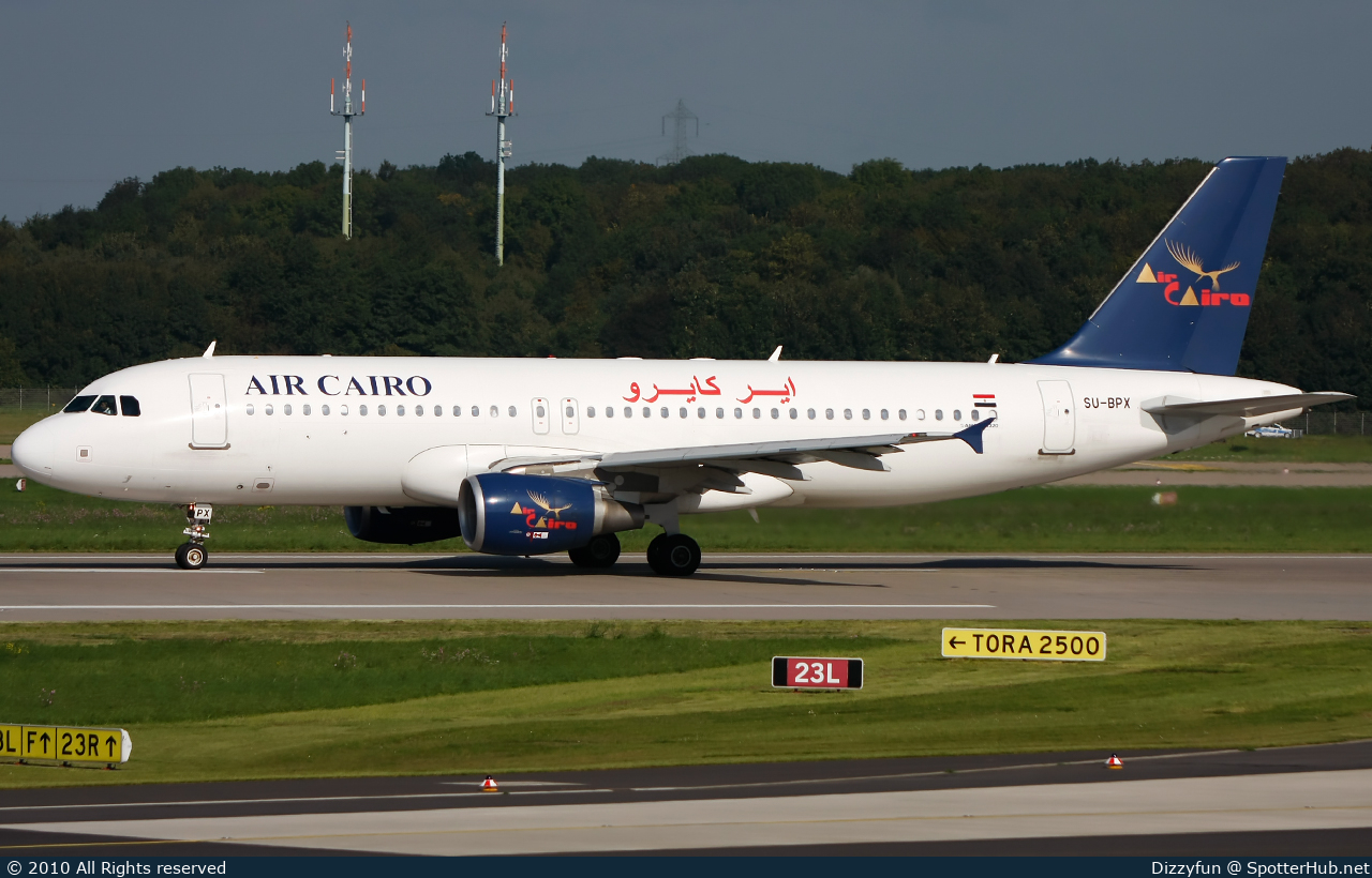 Photo of SU-BPX - Airbus A320-214 operated by Air Cairo