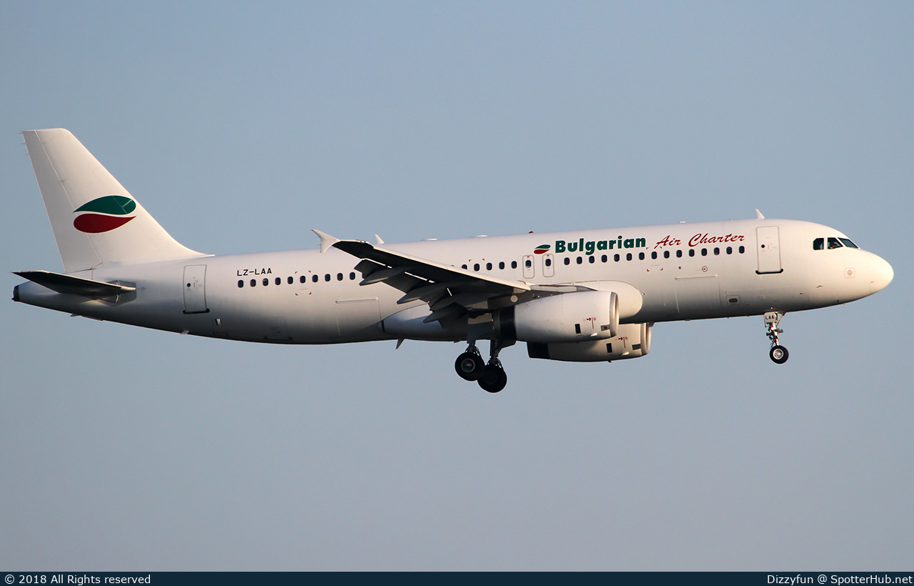 Photo of LZ-LAA - Airbus A320-231 operated by Bulgarian Air Charter