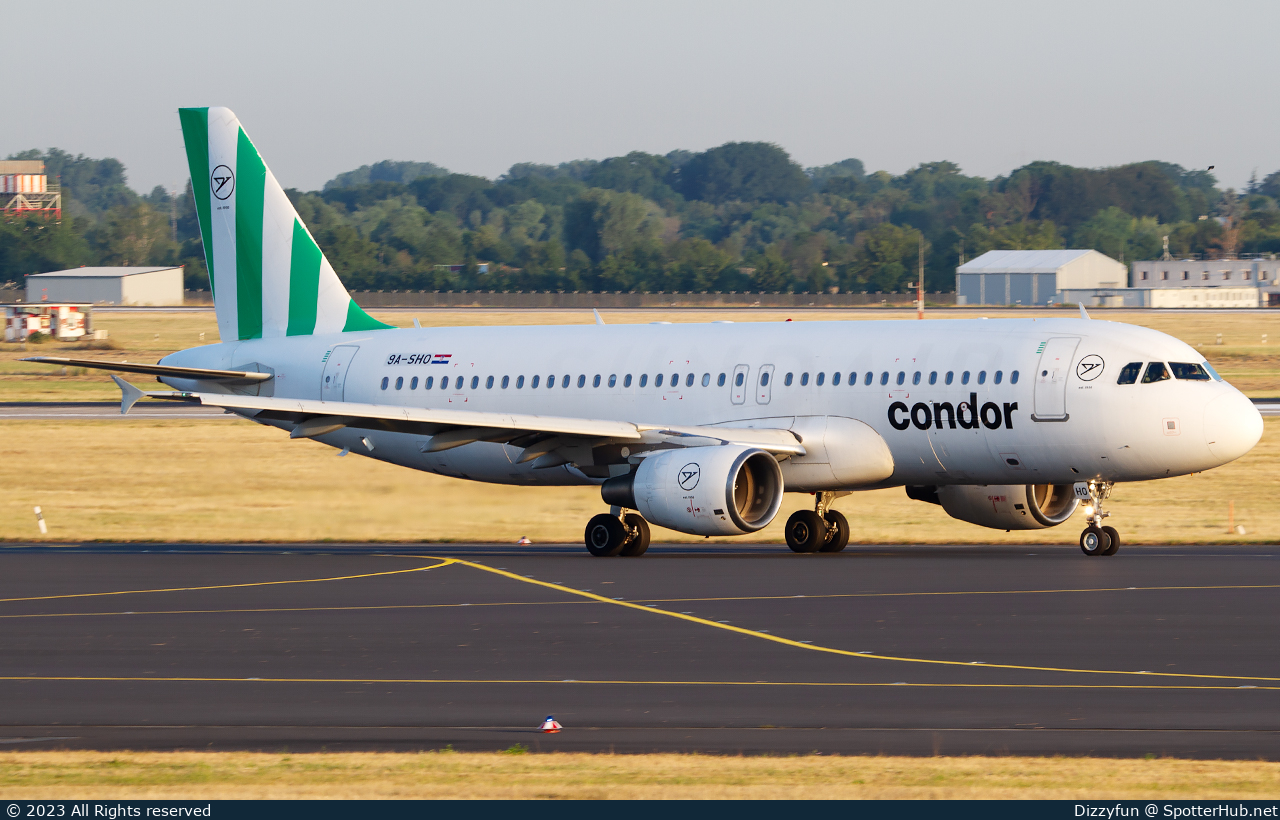 Photo of 9A-SHO - Airbus A320-214 operated by Condor (opb Fly Air41 Airways)