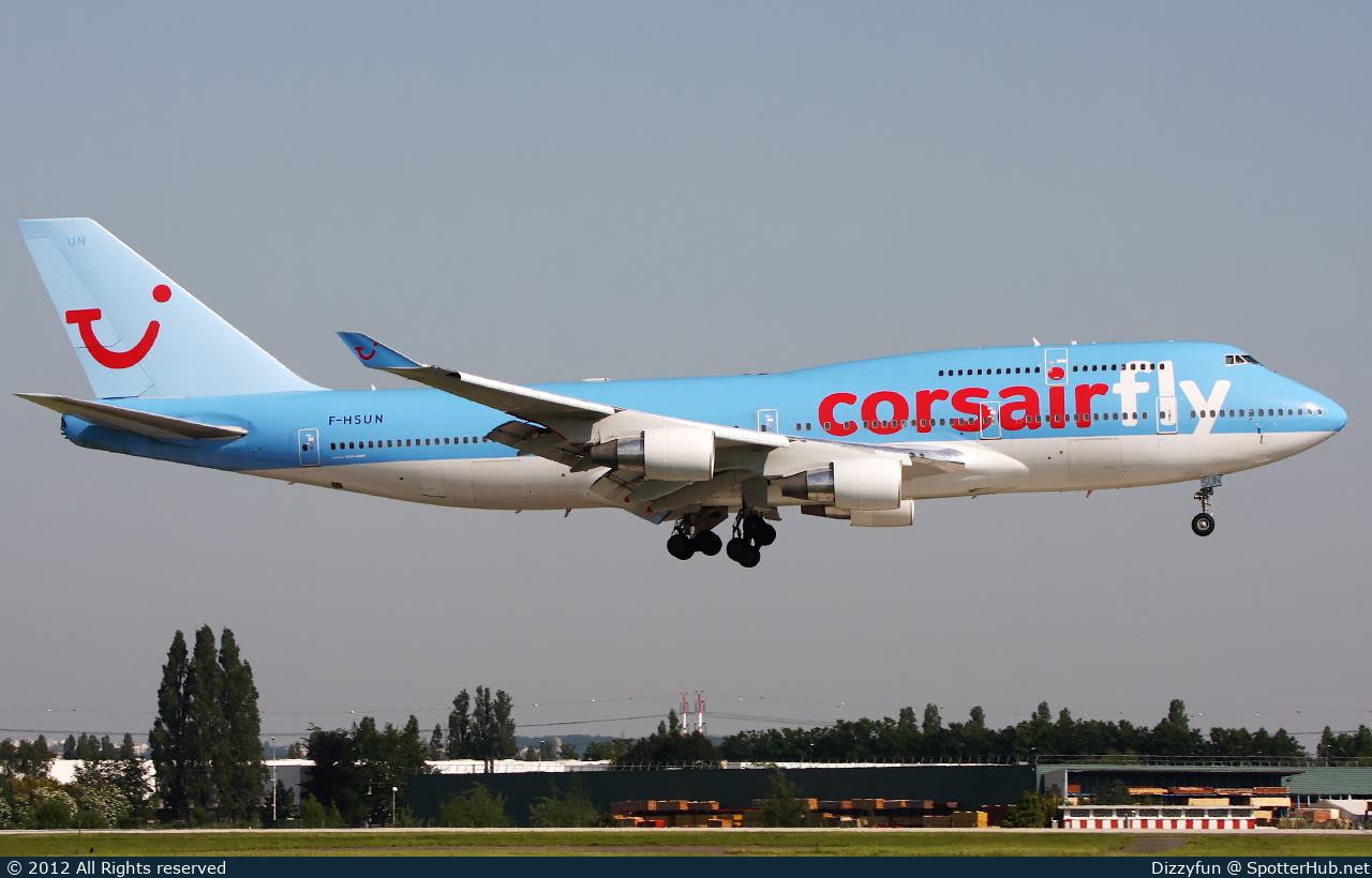 Photo of F-HSUN - Boeing 747-422 operated by Corsairfly