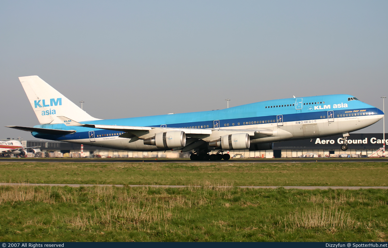 Photo of PH-BFF - Boeing 747-406(M) operated by KLM Asia