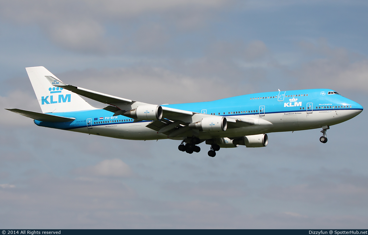 Photo of PH-BFH - Boeing 747-406(M) operated by KLM Royal Dutch Airlines