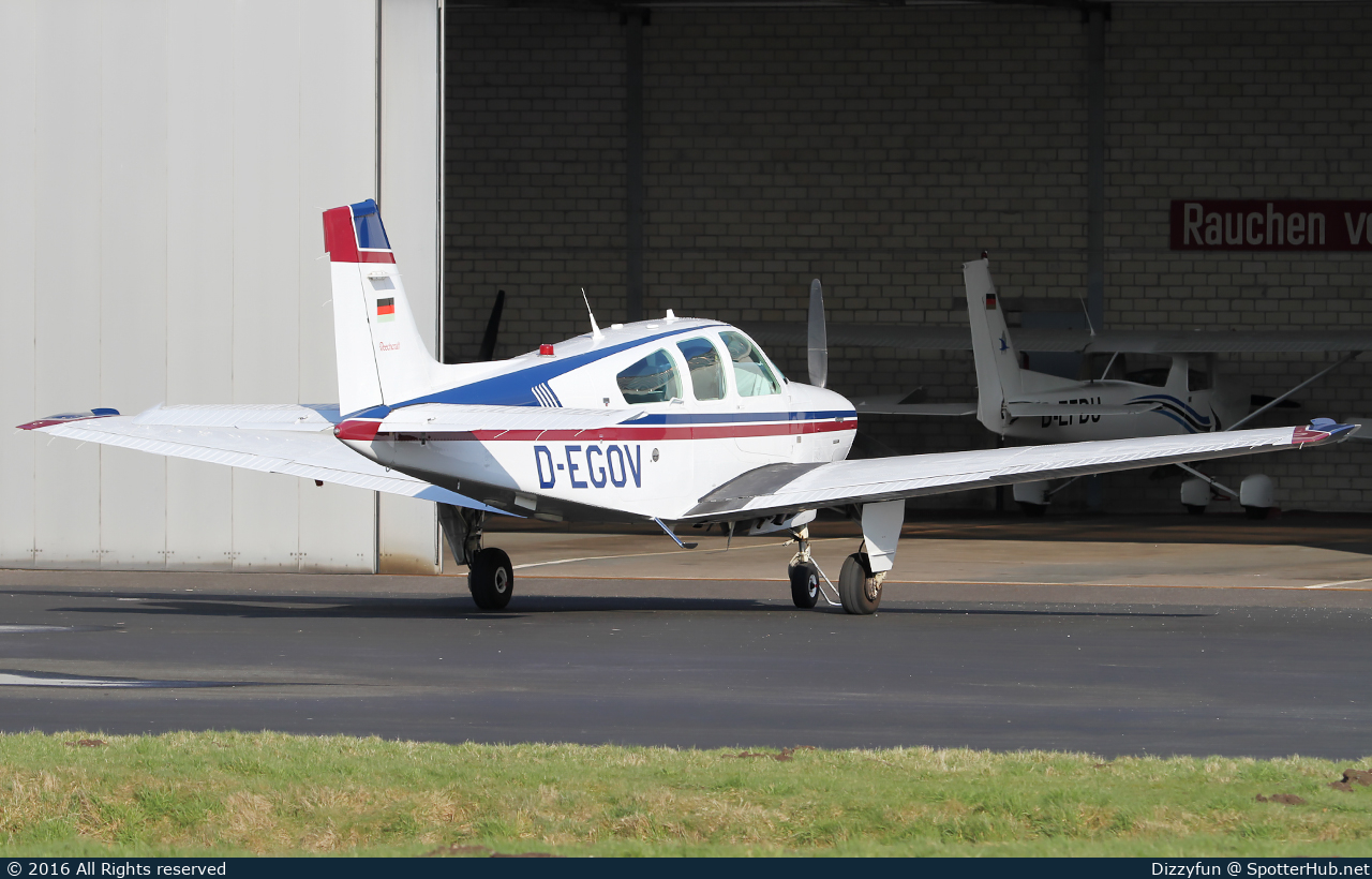 Photo of D-EGOV - Beechcraft F33A Bonanza operated by Private