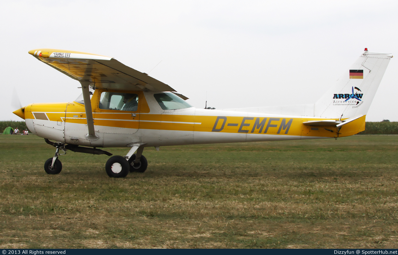 Photo of D-EMFM - Cessna 152 II operated by Arrow Airservice