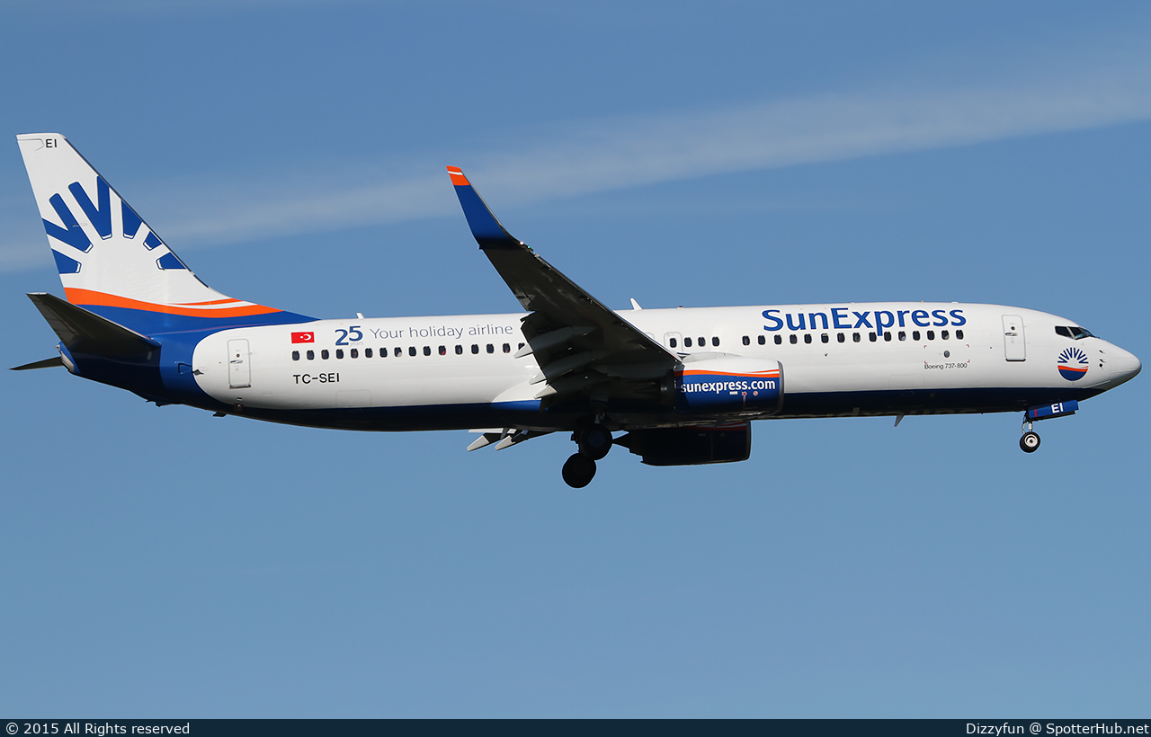 Photo of TC-SEI - Boeing 737-8HC operated by SunExpress