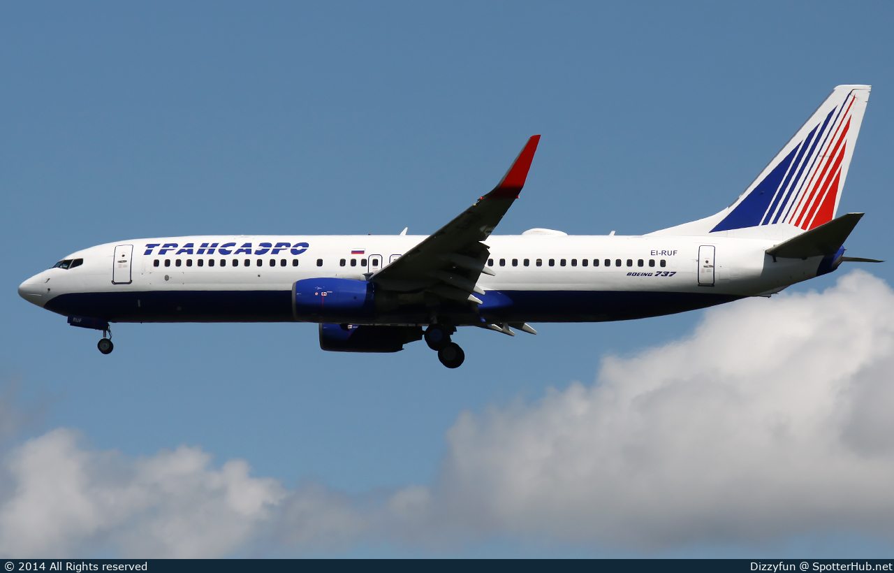 Photo of EI-RUF - Boeing 737-85P operated by Transaero