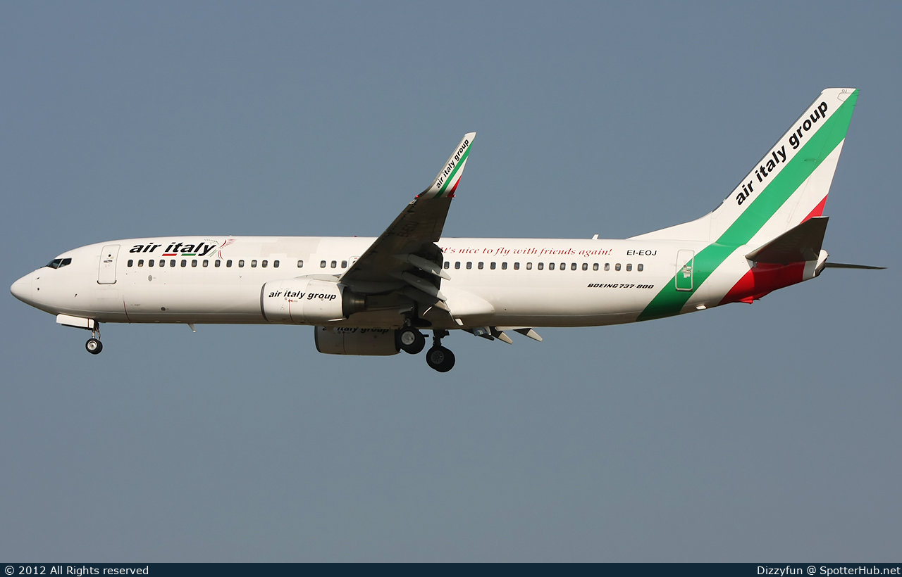 Photo of EI-EOJ - Boeing 737-8BK operated by Air Italy