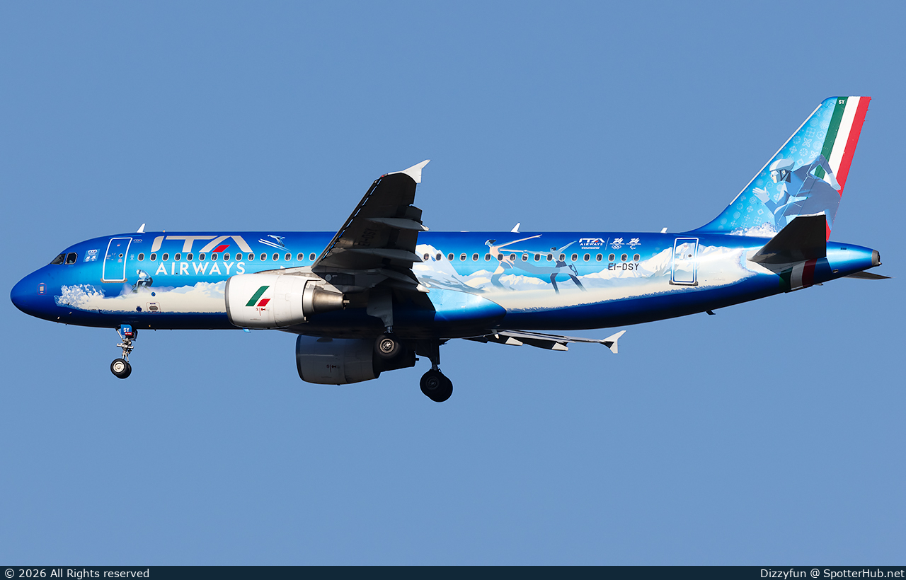 Photo of EI-DSY - Airbus A320-216 operated by ITA Airways