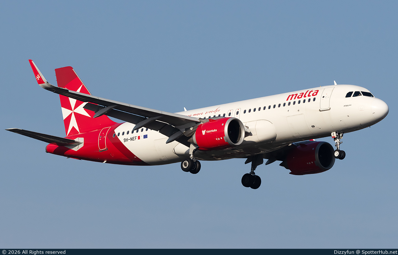 Photo of 9H-NEF - Airbus A320-251N operated by KM Malta Airlines