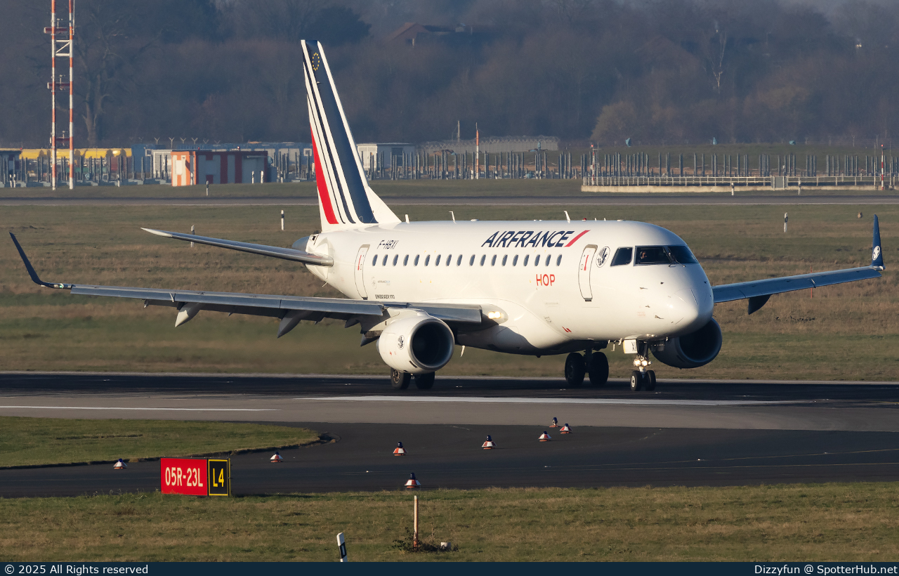 Photo of F-HBXI - Embraer ERJ-170STD operated by Air France HOP