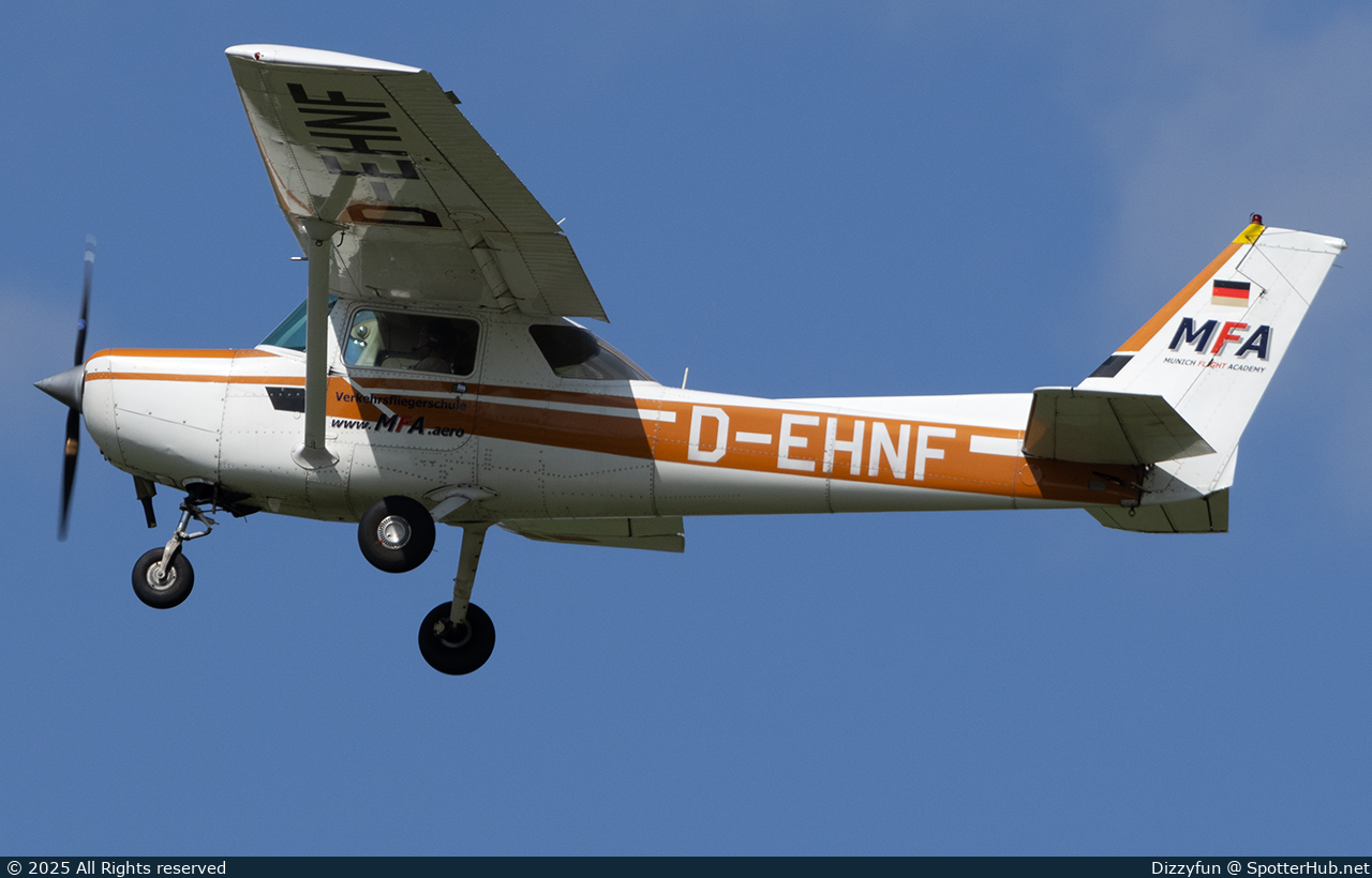 Photo of D-EHNF - Reims-Cessna F152 operated by MFA Munich Flight Academy