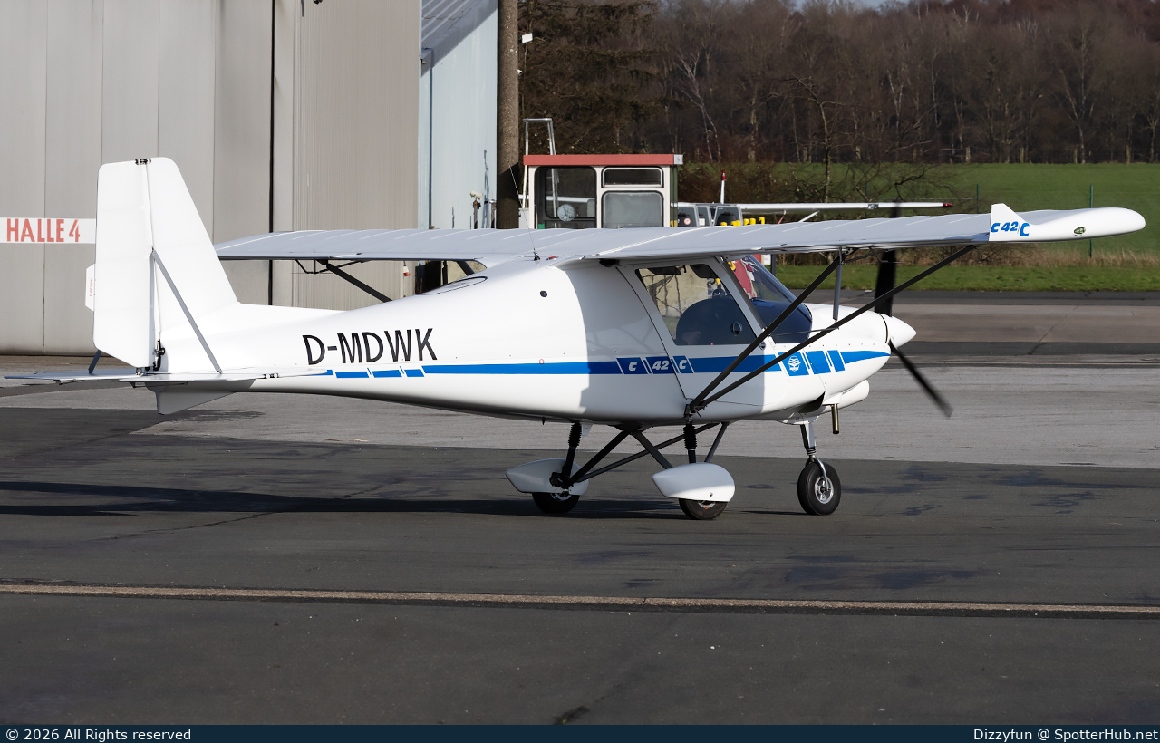 Photo of D-MDWK - Comco Ikarus C42 C operated by Private