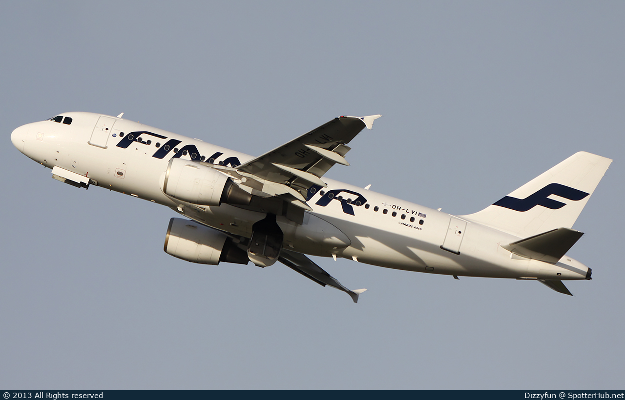 Photo of OH-LVI - Airbus A319-112 operated by Finnair
