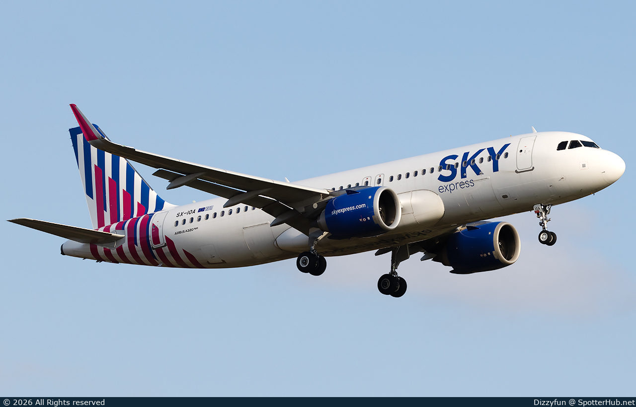Photo of SX-IOA - Airbus A320-251N operated by Sky Express