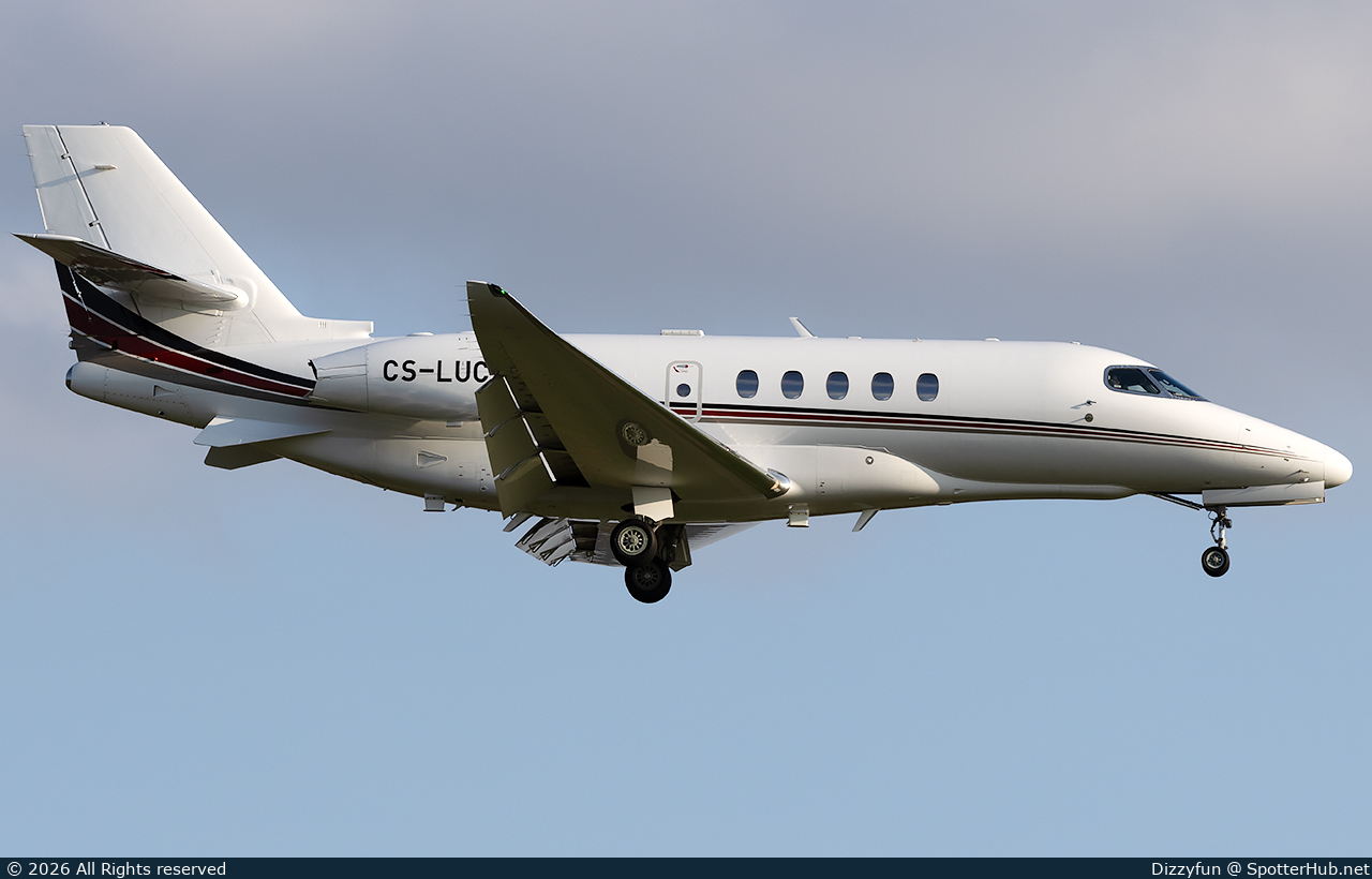 Photo of CS-LUC - Cessna 680A Citation Latitude operated by NetJets Europe