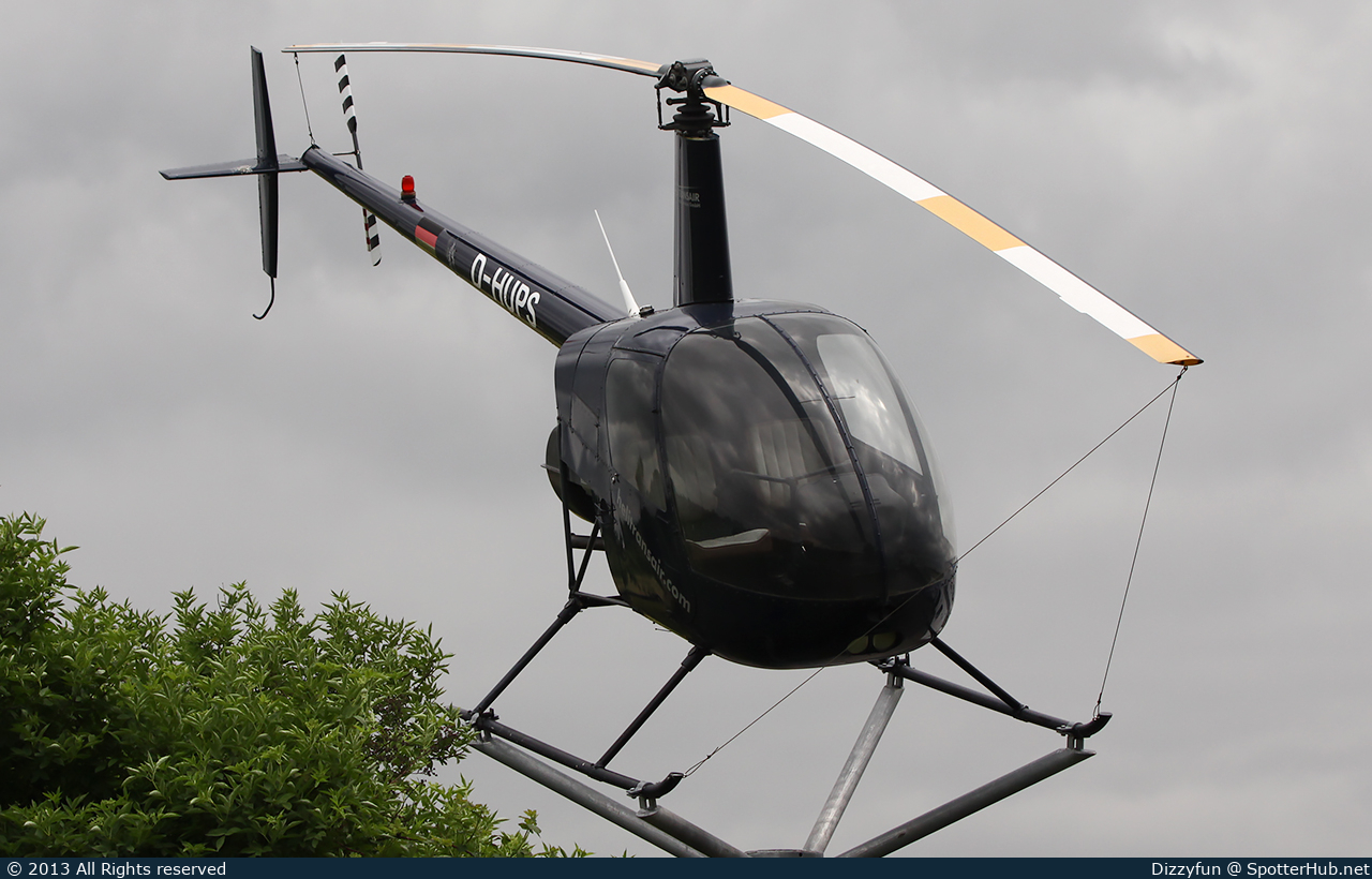 Photo of D-HUPS - Robinson R22 Beta II operated by Heli Transair European Air Services