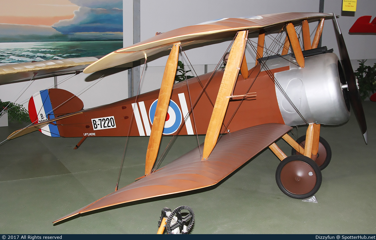 Photo of B-7220 - Sopwith Camel F.1 operated by Royal Flying Corps