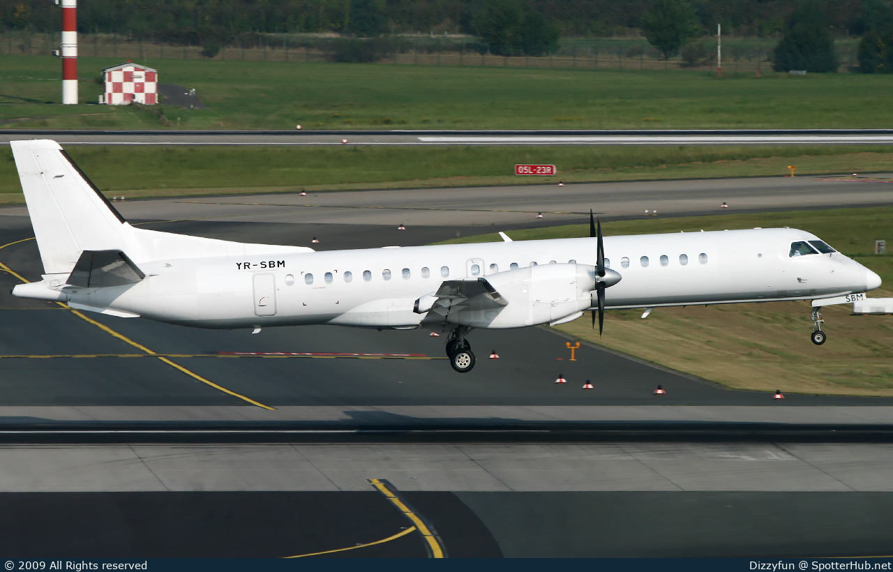 Photo of YR-SBM - Saab 2000 operated by Blue Air (opb Carpatair)