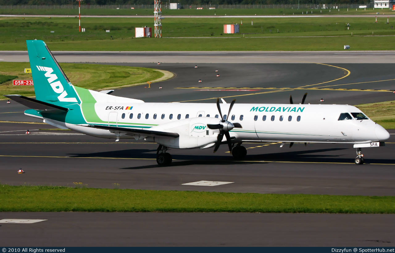 Photo of ER-SFA - Saab 2000 operated by Moldavian Airlines