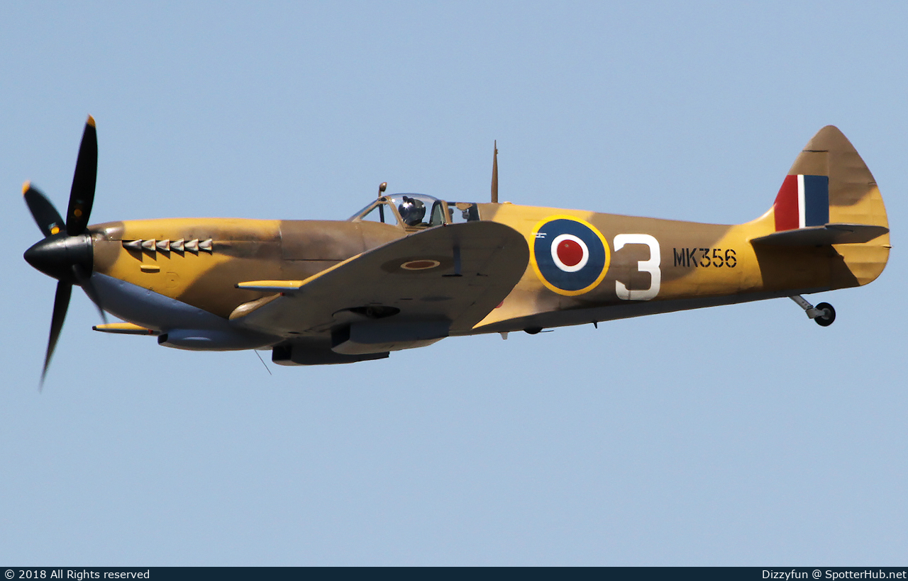 Photo of MK356 - Supermarine 361 Spitfire LF Mk.IXe operated by Battle of Britain Memorial Flight